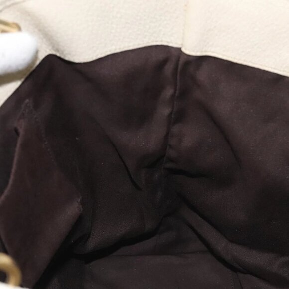 GUCCI GG Canvas Tote Bag Beige Gold 120836 Auth BA3640 - Picture 12 of 16